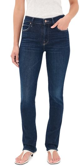 MOTHER MOTHER The Rascal Skimp Jeans Hard Stop Honey