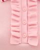 MOTHER MOTHER The Ruffle Raquette Polo Jer Pink And Red - 6