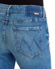 Mother Mother The Runaway Low Rise Jeans in On A Roll - 5