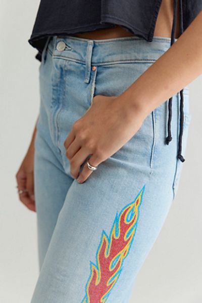 MOTHER MOTHER The Saloon Sneak Jeans