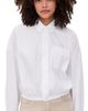 MOTHER MOTHER The Scrunchie Frenchie Button Down White - 1