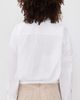MOTHER MOTHER The Scrunchie Frenchie Button Down White - 3
