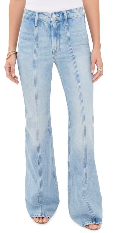 MOTHER MOTHER The Seamed Doozy Heel Jeans Out Of This World