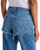 Mother Mother The Shortie Relish Heel Mid Rise Jeans in Refill - 5