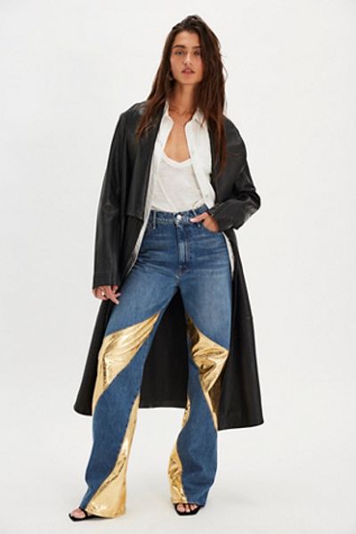 MOTHER MOTHER The Spiral Saloon Heel Jeans