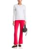 Mother Mother The Weekender Low Rise Flare Jeans in Virtual Pink - 2