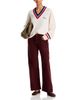 Mother Mother The Whip Skimp High Rise Corduroy Jeans in Brunette - 2
