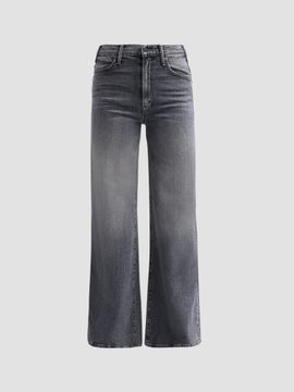 Mother Mother Women's The Hustler Roller Sneak Wide-Leg Jeans