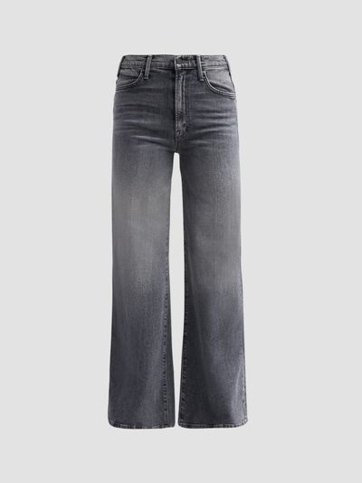 Mother Mother Women's The Hustler Roller Sneak Wide-Leg Jeans