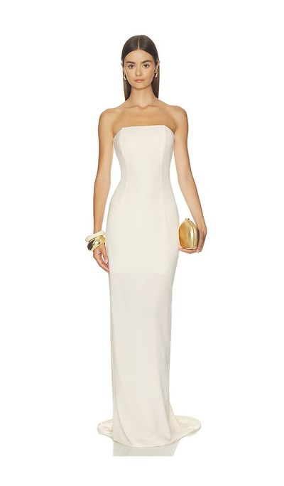 Mother of All Mother of All Amaya Strapless Maxi Dress