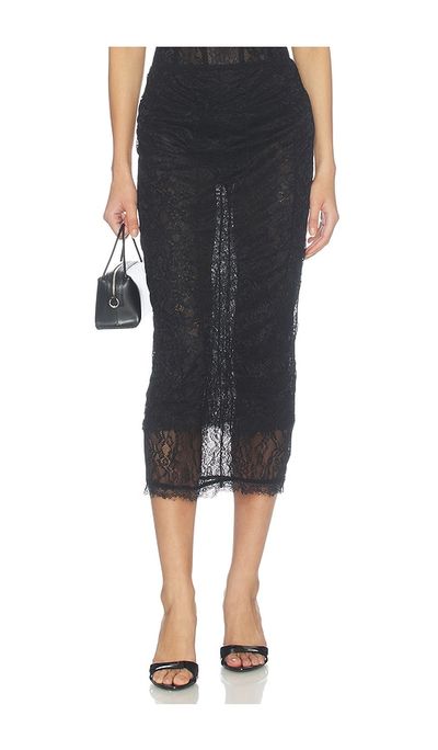 Mother of All Mother of All Annie Lace Midi Skirt