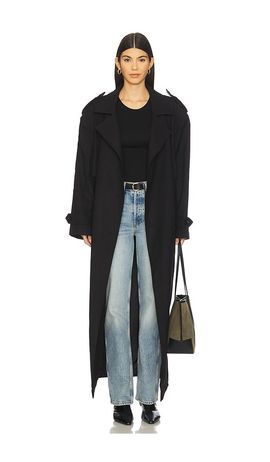 Mother of All Mother of All Brooklyn Long Trench Coat