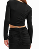 Mother Of All Mother of All Justine Long Sleeved Crop Top - 2