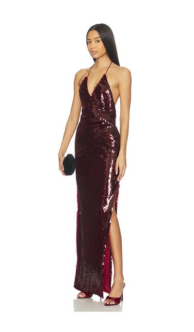 Mother of All Mother of All Meladonna Sequins Maxi Dress