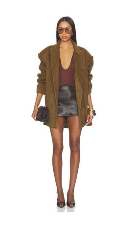 Mother of All Mother of All Nicola Back Belt Coat