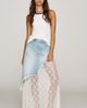 MOTHER Peek-a-Boo Skirt - 1
