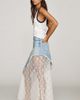 MOTHER Peek-a-Boo Skirt - 4
