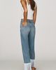 MOTHER Relish Fringed Low-Rise Cropped Jeans - 3