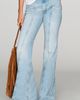 MOTHER Seamed Doozy Mid-Rise Flare Jeans - 2