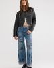 MOTHER Snacks! by MOTHER The Smoothie Flood Cuff Printed Jeans - 1