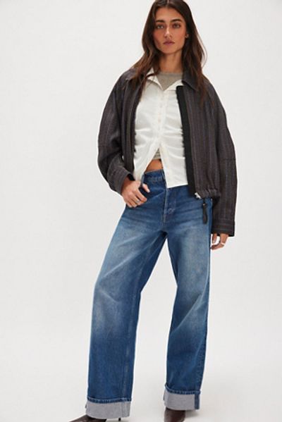 MOTHER Snacks! by MOTHER The Smoothie Skimp Cuff Jeans