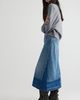 MOTHER Snakcs! by MOTHER The Fortune Cookie Denim Skirt - 3