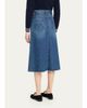 MOTHER The Circle Frayed Denim Midi Skirt - 3