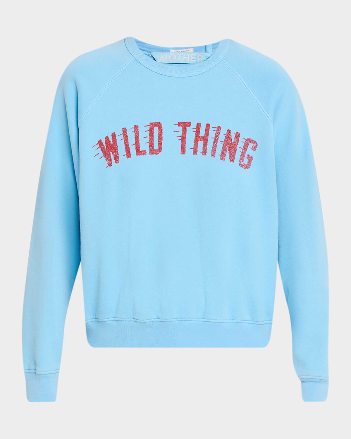 MOTHER The Concert Cotton Crewneck Sweatshirt