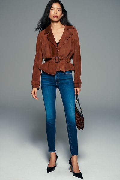MOTHER The Down Low Looker Hover Skinny Jeans