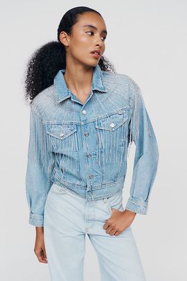 MOTHER The Fly Away Denim Jacket