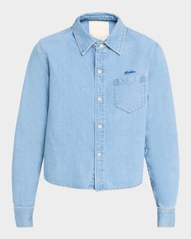 MOTHER The Honor Roll Denim Shirt