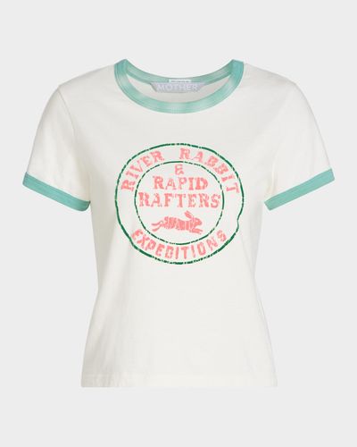 MOTHER The Itty Bitty Ringer Cotton T-Shirt