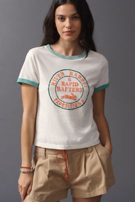 MOTHER The Itty Bitty Ringer Cotton Tee