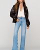 MOTHER The Jinx Sneak Low Rise Flare Jeans - 1