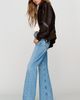 MOTHER The Jinx Sneak Low Rise Flare Jeans - 3