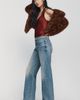 MOTHER The Lasso Sneak Mid Rise Barrel Jeans - 2