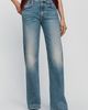 MOTHER The Lasso Sneak Mid Rise Barrel Jeans - 3