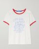MOTHER The Lil Goodie printed cotton-blend jersey T-shirt - 1