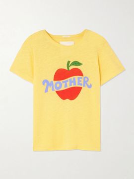 MOTHER The Lil Sinful printed cotton-jersey T-shirt