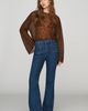 MOTHER The Patch Pocket Doozy Mid-Rise Flare Jeans - 1