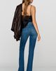 MOTHER The Runaway Mid Rise Slim Bootcut Jeans - 5