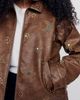 MOTHER The Zip It Faux-Leather Jacket - 4