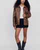 MOTHER The Zip It Faux-Leather Jacket - 5