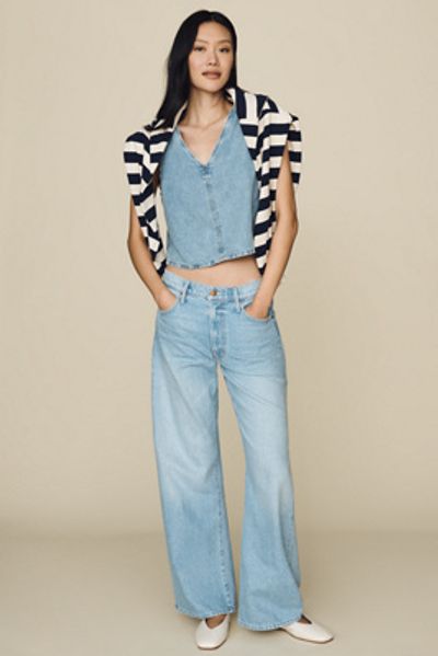 MOTHER Whip Skimp Mid-Rise Tapered Jeans