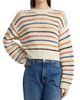 Mother Women's The Bell Sleeve Striped Cotton Sweater - 3
