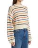 Mother Women's The Bell Sleeve Striped Cotton Sweater - 4