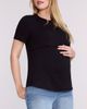 MOTHERHOOD MATERNITY MOTHERHOOD MATERNITY Crewneck Short Sleeve Nursing Tee - 3