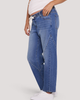 MOTHERHOOD MATERNITY MOTHERHOOD MATERNITY Drawstring Pull On Barrel Jean - 3