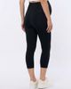 MOTHERHOOD MATERNITY MOTHERHOOD MATERNITY Essential Stretch Secret Fit Over the Belly Maternity Crop Leggings - 2
