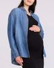 MOTHERHOOD MATERNITY MOTHERHOOD MATERNITY Long Sleeve Button-Up Denim Shirt - 3